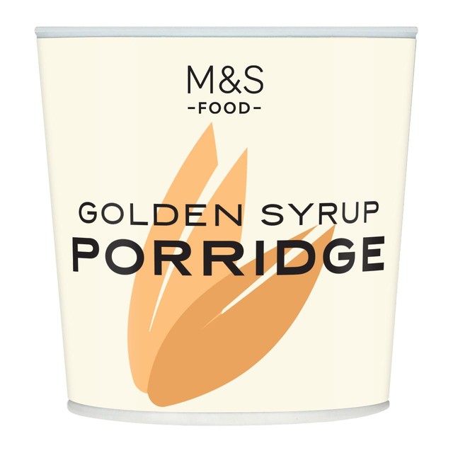 M&S golden syrup porridge pot - British product