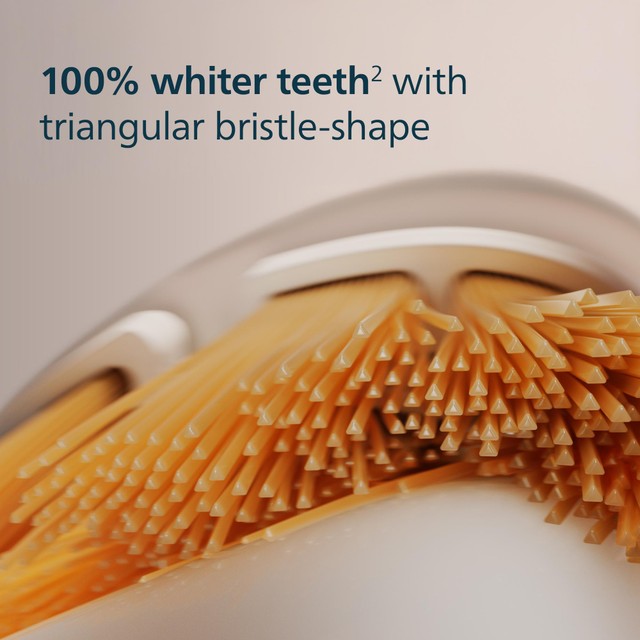 Philips toothbrush replacement head white 3 pack, imported from the UK