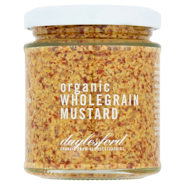 Daylesford Organic wholegrain mustard (British brand)