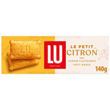 LU Le Petit Citron lemon flavoured soft bakes biscuits 140g, UK version