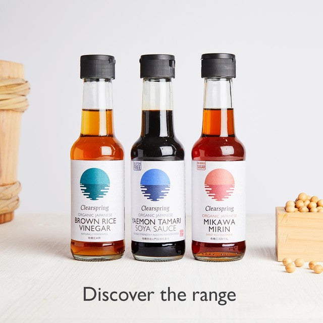 Clearspring Mikawa Mirin sweet rice seasoning 150ml - British product