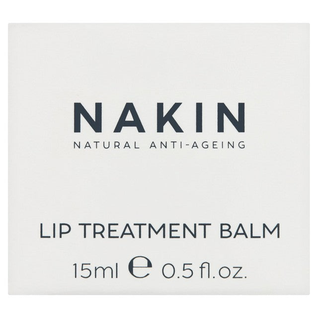 Nakin Natural Anti-Ageing Lip Treatment Balm 15ml, imported from the UK