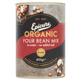 Epicure Organic Four Bean Mix 400g - British product