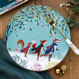 Portmeirion Woodland Tales plates 4-pack (British brand)
