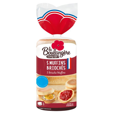 NORAC FOODS UK LIMITED La Boulangere Brioche Muffins 5 Pack