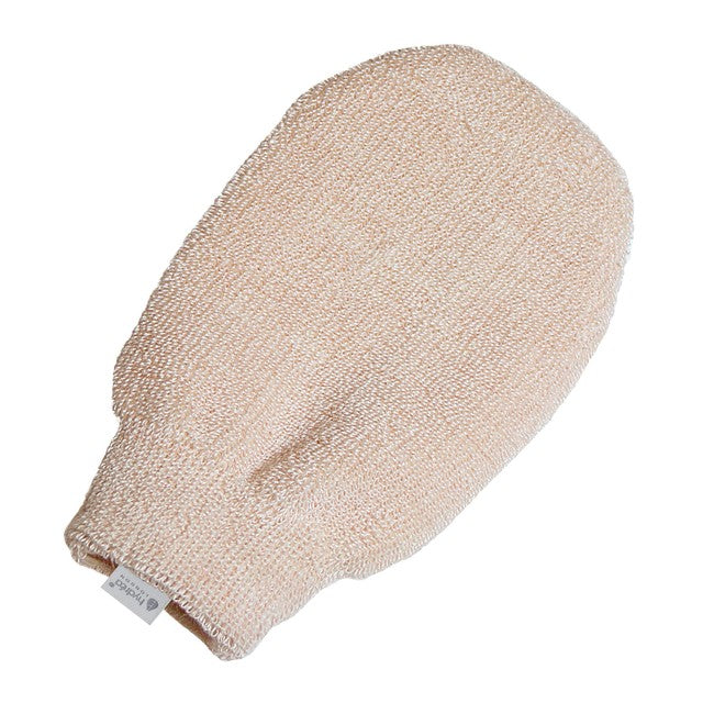 Hydrea London Copper Glow exfoliating spa mitt, UK version