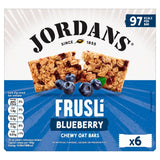 Jordans Frusli Juicy Blueberries cereal bars (British brand)