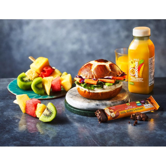 M&S mango, pineapple, passion fruit smoothie 750ml, imported from the UK