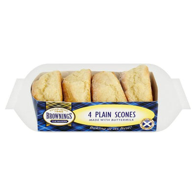Sainsburys Brownings The Bakers Traditional Plain Scones- Buy online at McGrocer