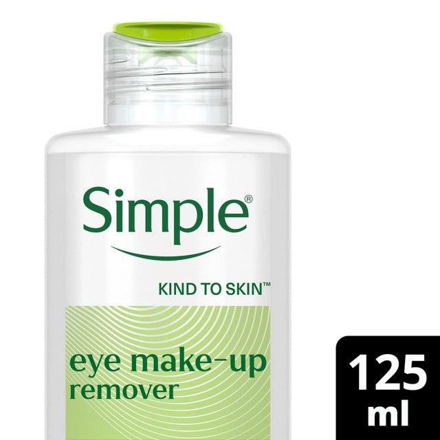 Simple eye makeup remover 125ml (British brand)