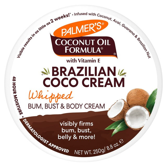 Palmer's Coconut Body Cream 250g, imported from the UK