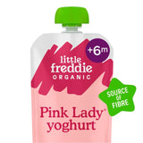 Little Freddie apple yoghurt baby food pouch 100g, UK version