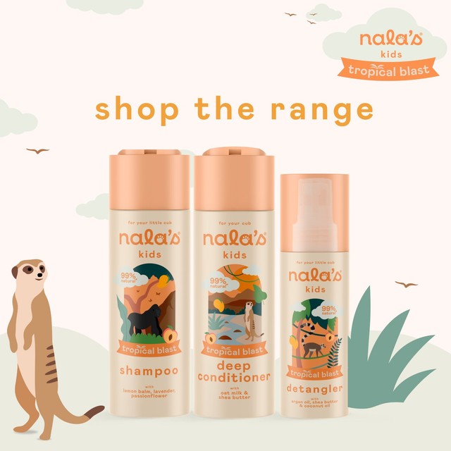 Nala's Baby kids curl cream Tropical Blast 150ml, imported from the UK