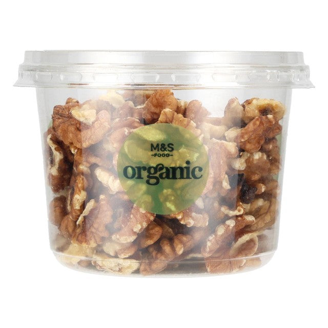 M&S organic walnuts source of omega 3 pot, UK version