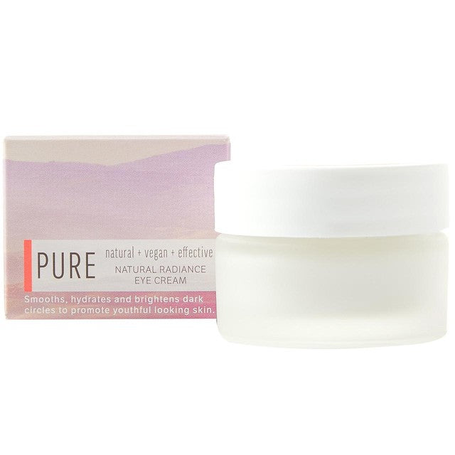 M&S Pure Natural Radiance Eye Cream 15ml, imported from the UK