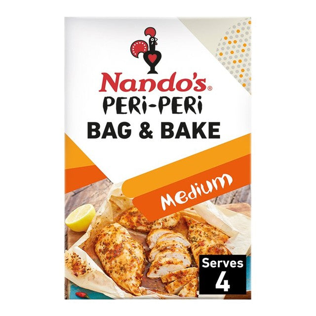 Nando's Medium Peri Peri Seasoning 20g, imported from the UK