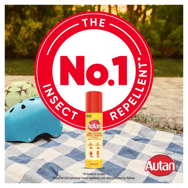 Autan Multi-Insect Aerosol Repellent Spray 100ml - British product