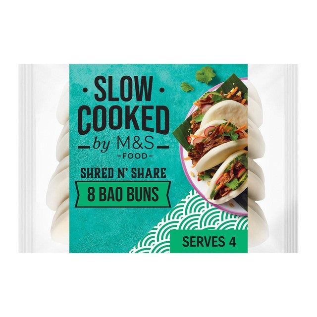 M&S 8 bao buns 224g, imported from the UK