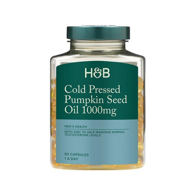 M&S Holland & Barrett Cold Pressed Pumpkin Seed Oil 1000mg- Buy online at McGrocer