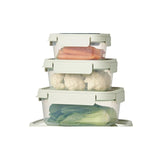 LocknLock NestnLock Sage Green food storage container set 3pc, UK version