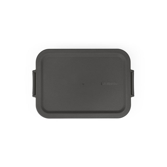 Brabantia Bento Lunch Box Large Dark Grey - British product