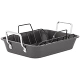 Stellar non-stick roasting pan with rack 35x23cm - British product