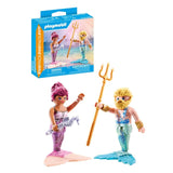Playmobil Mermaid and Merman Duo Pack toy set, imported from the UK
