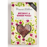 Primrose's Kitchen beetroot and ginger muesli 400g, imported from the UK