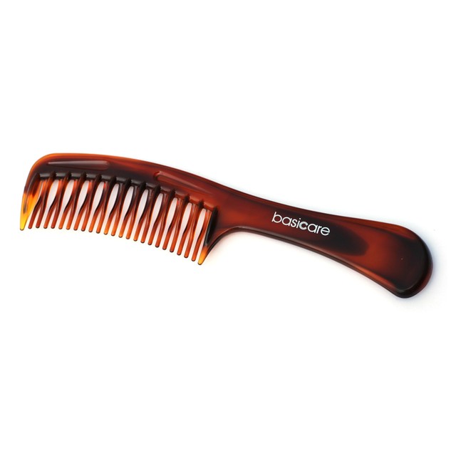 Basicare detangling comb tortoise shell effect - British product