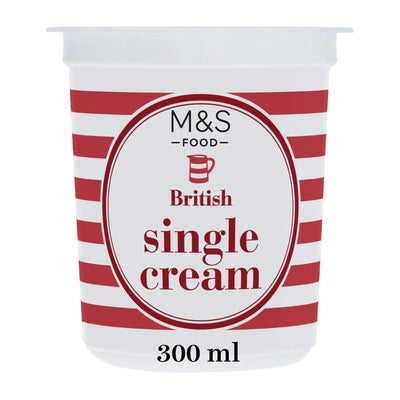 M&S Britische Single Cream 300ml