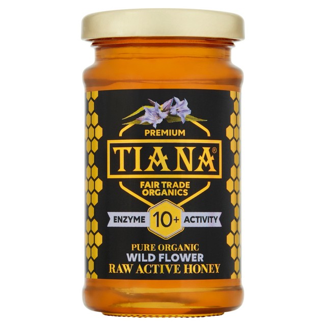 Tiana wild mountain flower honey 250g (British brand)