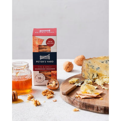 Peter's Yard Fig Sourdough Crackers 100g