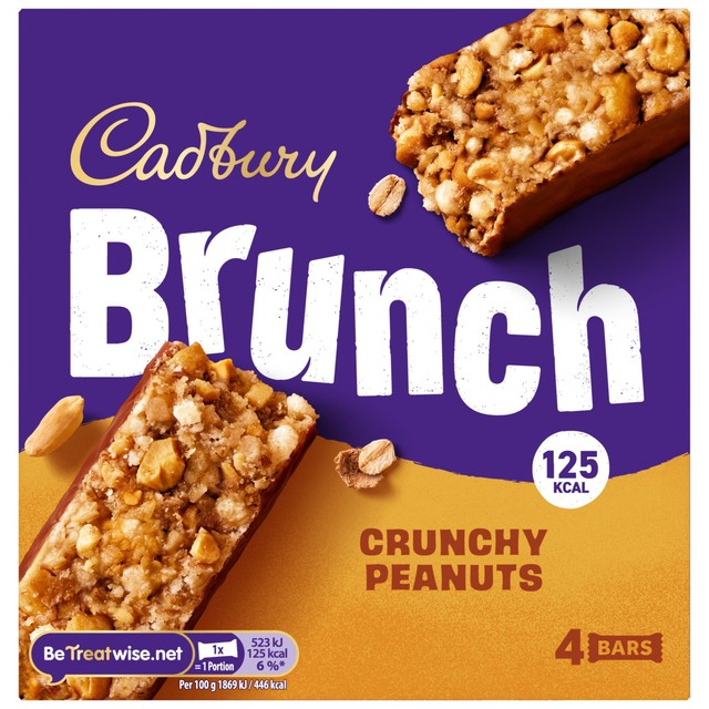 Cadbury Brunch Bar Peanut cereal bar - British product