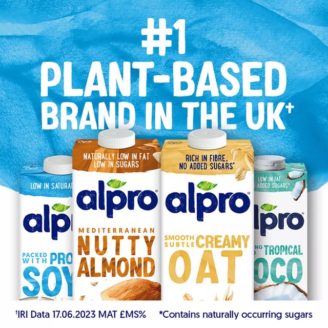 Alpro Soya No Sugar dairy-free drink 1L - British product