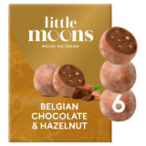 Little Moons Belgian Chocolate  Hazelnut Ice Cream x6 192g