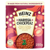 Heinz harissa chickpeas 250g with lemon and garlic, UK version