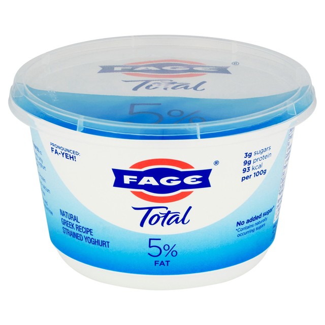 Fage Total 5% fat natural Greek yoghurt 450g - British product