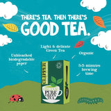 Clipper organic fairtrade green tea bags 20 count - British product