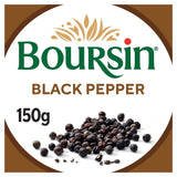 Boursin Schwarzer Pfeffer Weichkäse 150g - Britisches Produkt