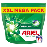 Ariel Original 4in1 Pods laundry detergent capsules 50 washes - British product
