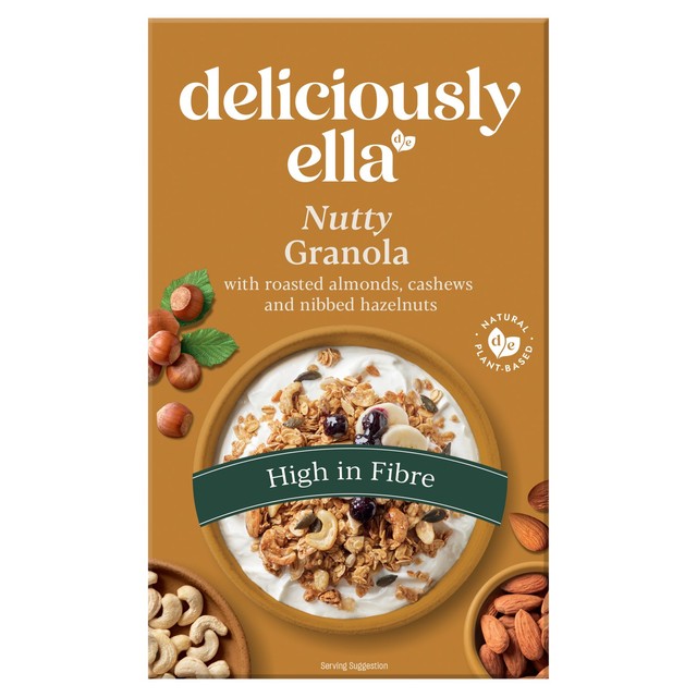 Deliciously Ella baked nutty granola (British brand)