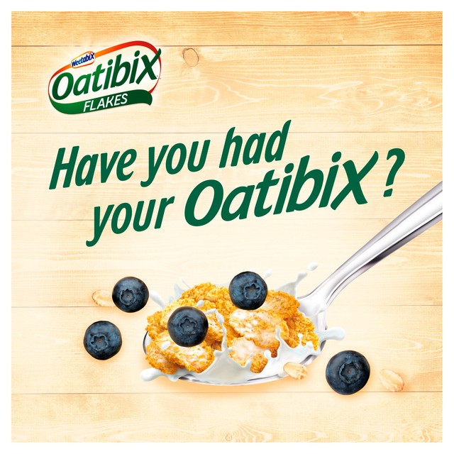 Weetabix Oatibix Flakes oat cereal 550g (British brand)