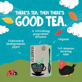Clipper peppermint tea bags 20 bags - British product