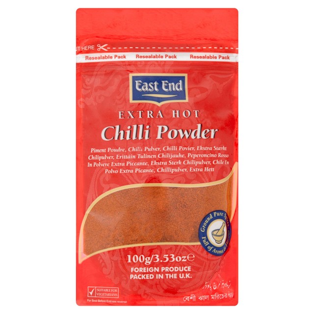 East End Extra Hot Chilli Powder - British product