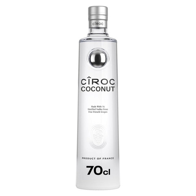 Ciroc Coconut flavoured vodka 70cl - British product