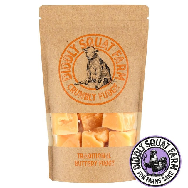 Diddly Squat Farm traditional buttery crumbly fudge - British product