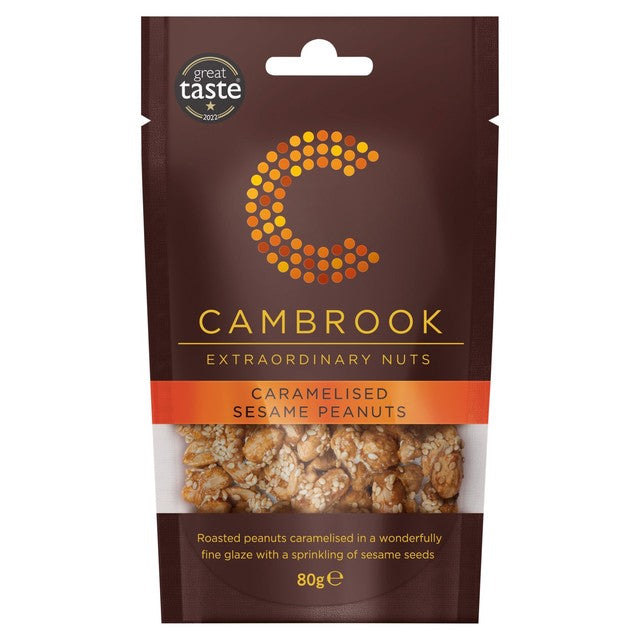 Cambrook Caramelised Sesame Peanuts, UK version