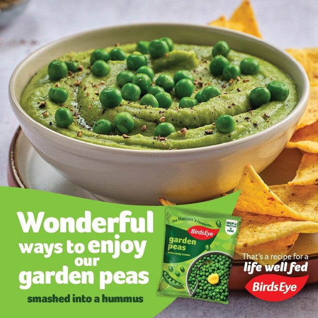 Birds Eye garden peas 375g - British product