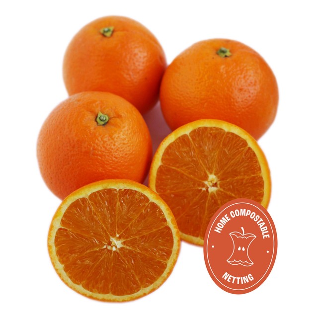 Fresh Wholegood Organic Oranges 4 pack (British brand)