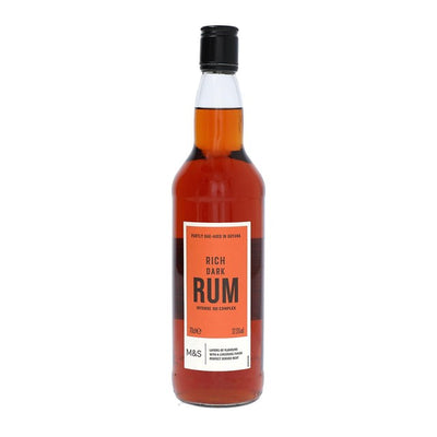 M&S M&S Rich Dark Rum 70cl- Buy online at McGrocer